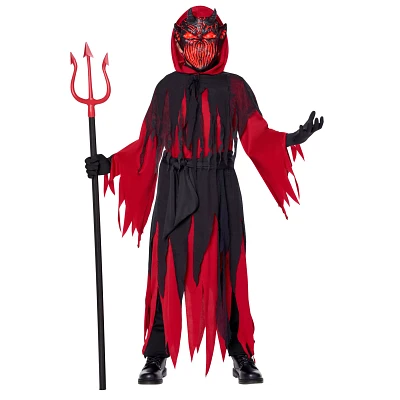 Kids Light-Up Devilish Demon Costume