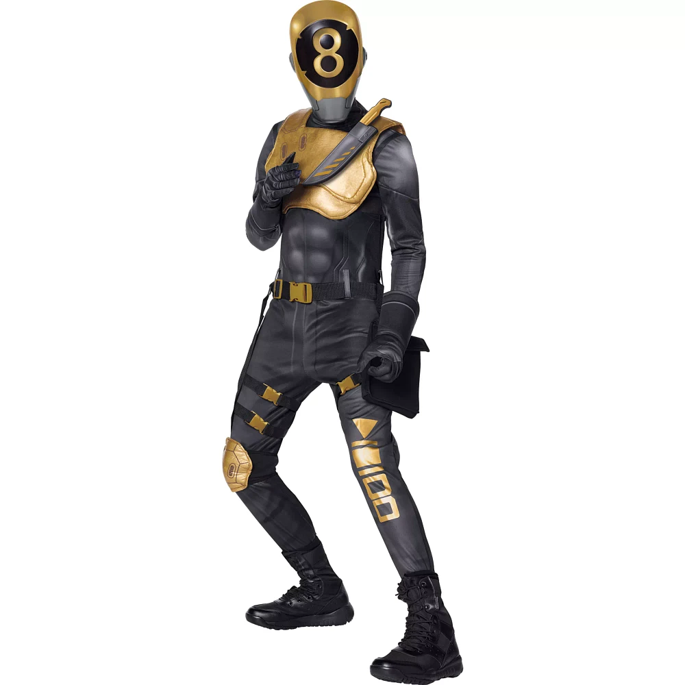Youth 8-Ball (Gold) Costume - Fortnite