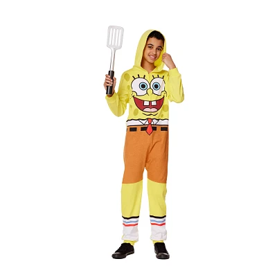 Kids SpongeBob SquarePants Hooded Jumpsuit