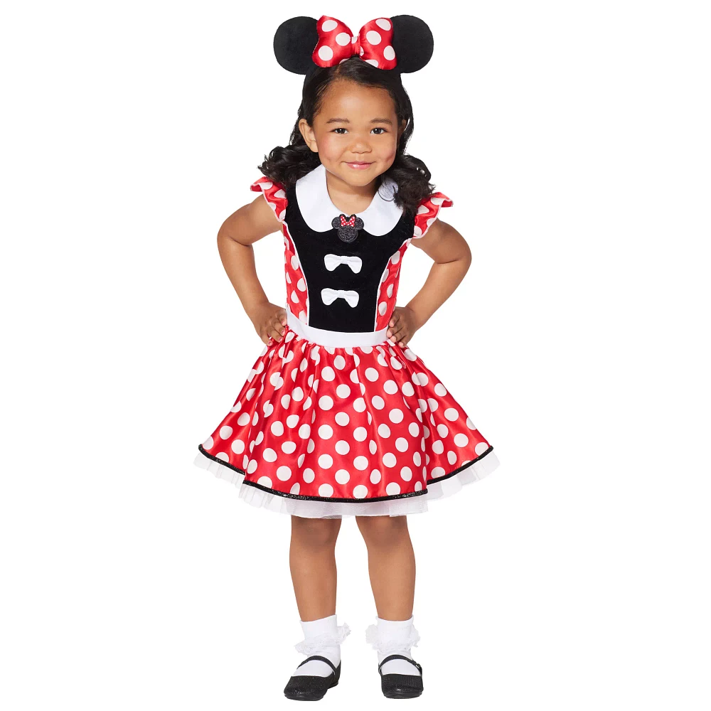 Toddler Minnie Mouse Red Dress Costume - Mickey and Friends