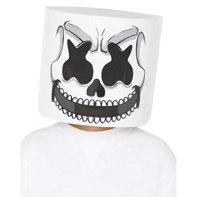 Kids Skeleton Marshmello Half Mask