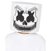 Kids Skeleton Marshmello Half Mask
