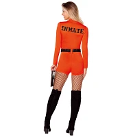 Adult Convict Romper Costume