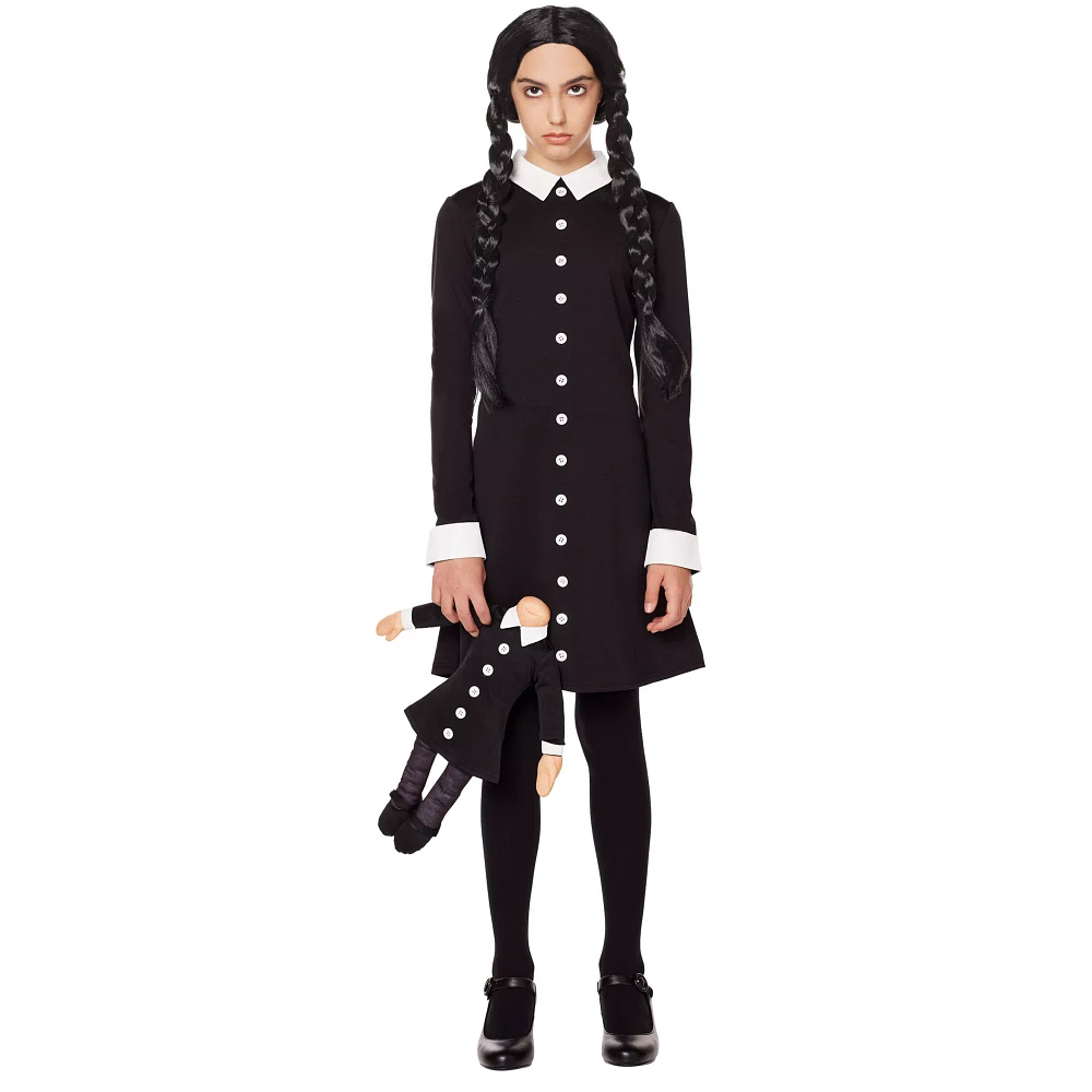 Kids Wednesday Addams Costume - The Family