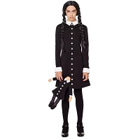 Kids Wednesday Addams Costume - The Family