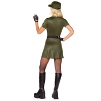 Adult Military Wrap Dress Costume