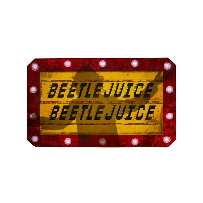 Light-Up Beetlejuice Doormat