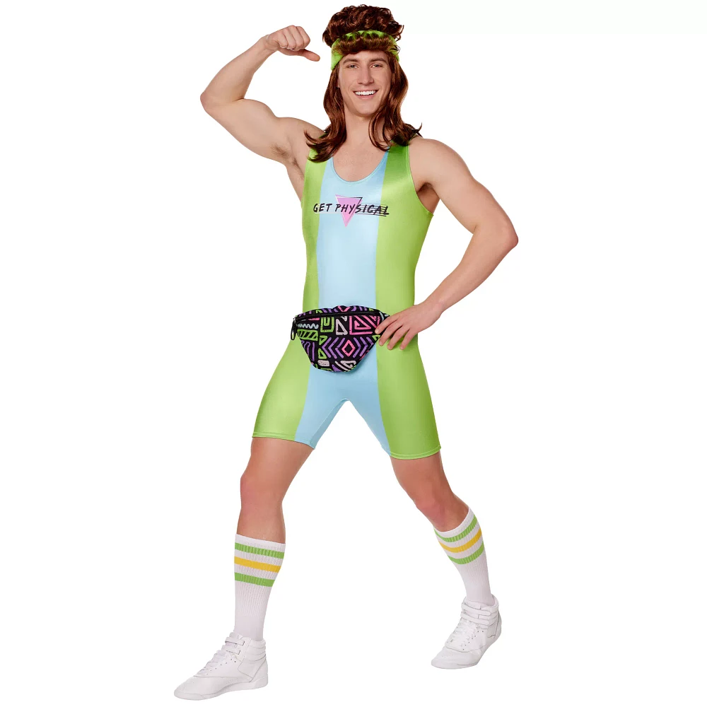 Adult '80s Aerobics Workout Costume
