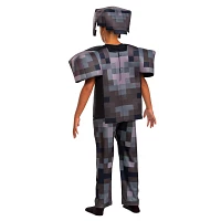 Kids Netherite Armor Costume Deluxe - Minecraft
