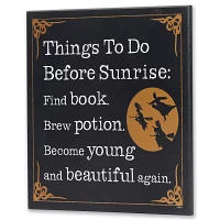 To Do List Sign - Hocus Pocus