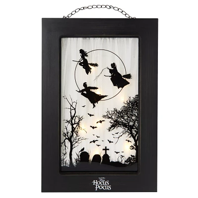 Sanderson Sisters Light-Up Hanging Window Sign - Hocus Pocus
