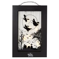 Sanderson Sisters Light-Up Hanging Window Sign - Hocus Pocus