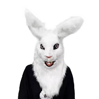 Moving Mouth Rabbit Full Mask