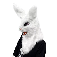 Moving Mouth Rabbit Full Mask