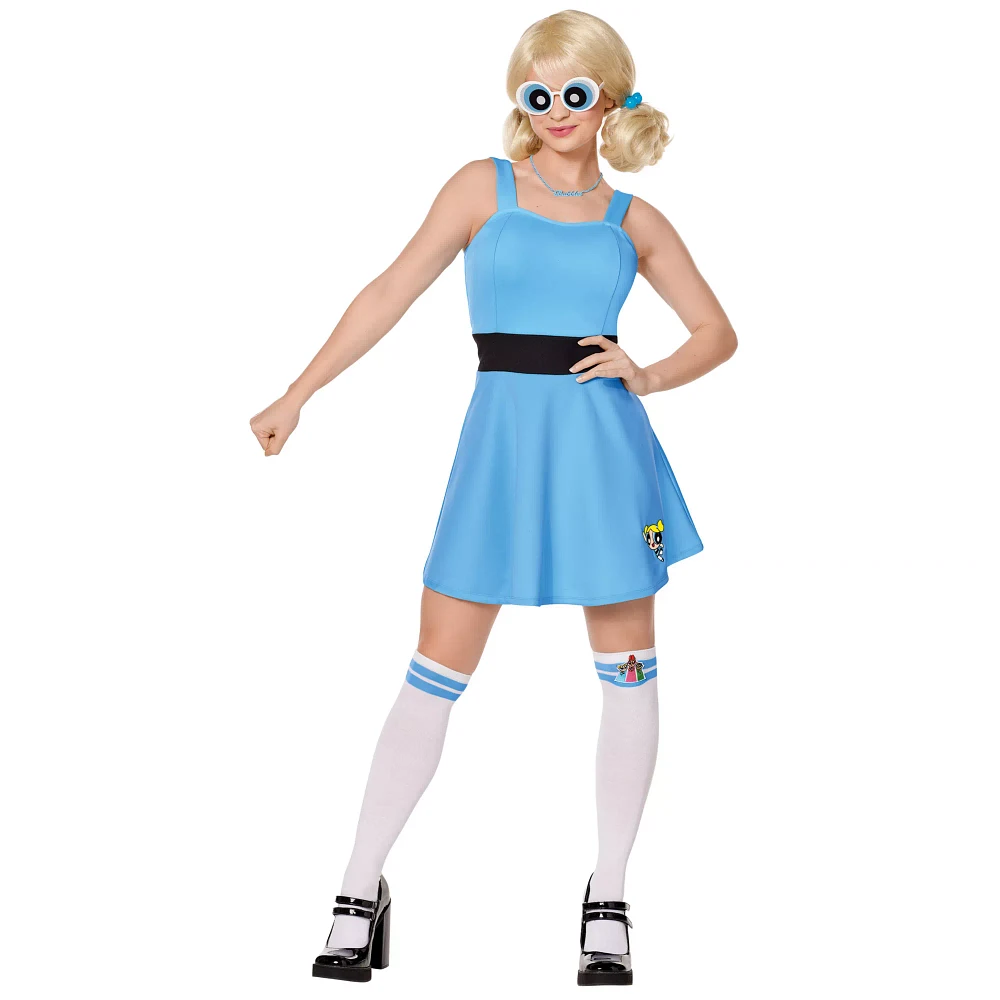 Adult Bubbles Costume - The Powerpuff Girls