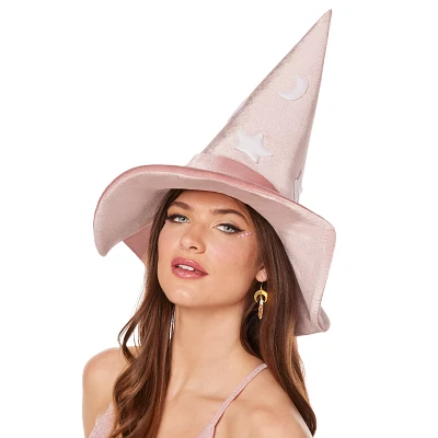 Pink Celestial Witch Hat