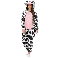 Adult Cow Jumpsuit Costume