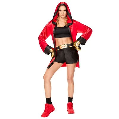 Adult Red Boxer Costume