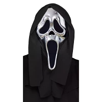 Kids Chrome Ghost Face Full Mask