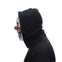 Die Laughing Clown Half Mask
