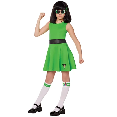 Kids Buttercup Dress Costume - The Powerpuff Girls