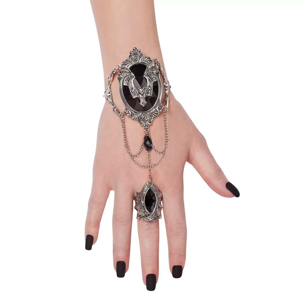 Vampire Bat Hand Chain