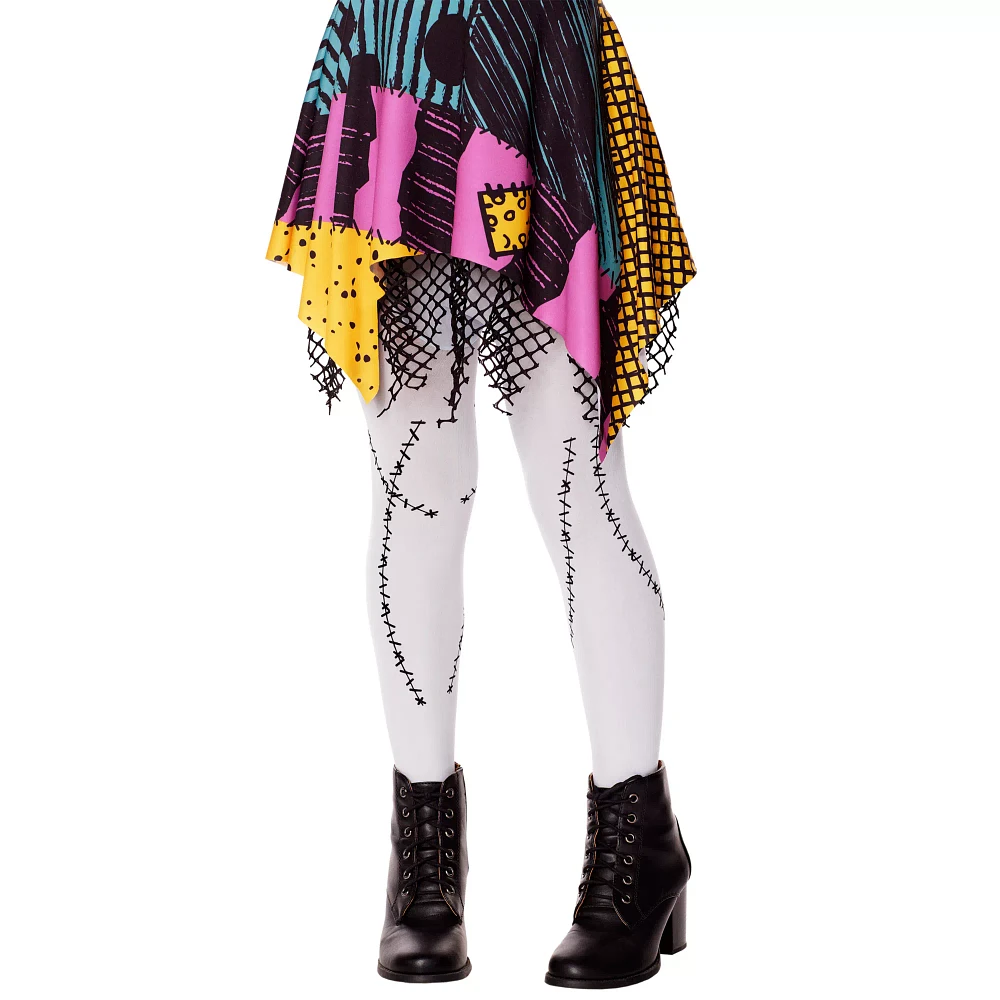 Kids Sally Stitched Tights - The Nightmare Before Christmas
