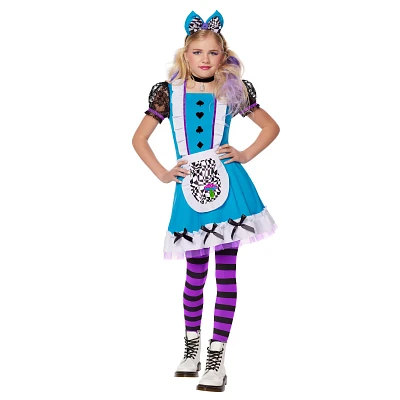 Kids Dark Alice Dress Costume