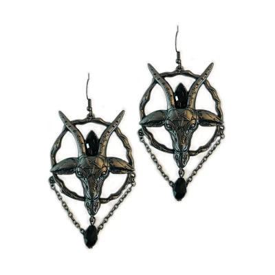 Baphomet Earrings