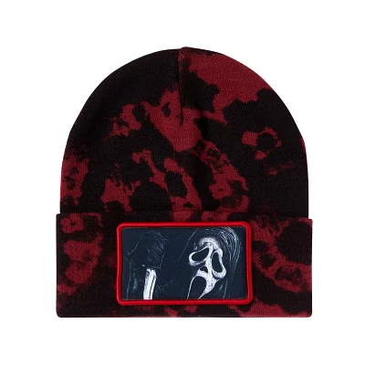 Tie Dye Ghost Face Beanie Hat