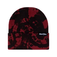 Tie Dye Ghost Face Beanie Hat