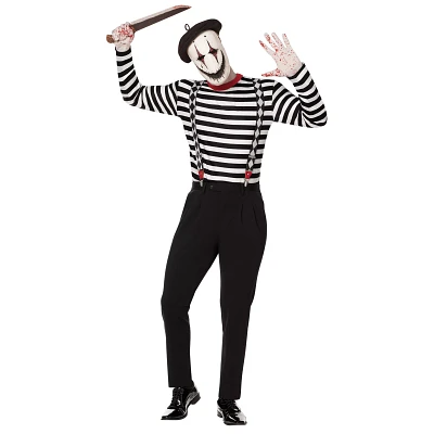 Adult Creepy Mime Costume