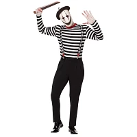 Adult Creepy Mime Costume