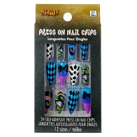 Alice Psychadeic Press On Nails