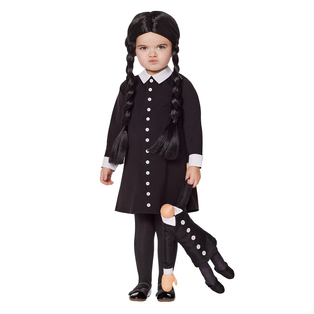 Toddler Wednesday Addams Costume - The Family