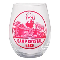 Camp Crystal Lake Stemless Glass - Friday the 13th
