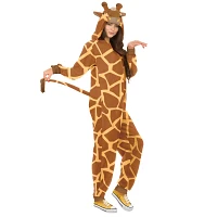 Adult Giraffe Jumpsuit Costume