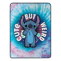 Cute But Weird Stitch Fleece Blanket - Lilo & Stitch