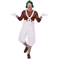 Adult Oompa Loompa Costume - Willy Wonka and the Chocolate Factory