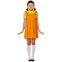 Adult Young-hee Doll Dress Costume - Squid Game