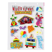 Killer Klowns from Outer Space Gel Clings - 2 Pack