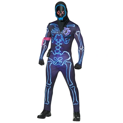 Adult Light-Up Fortnite Party Trooper Costume