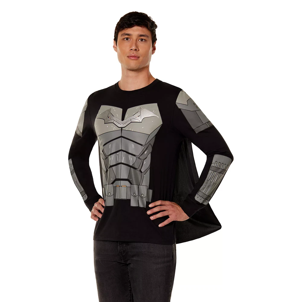 Caped Batman Long Sleeve T Shirt