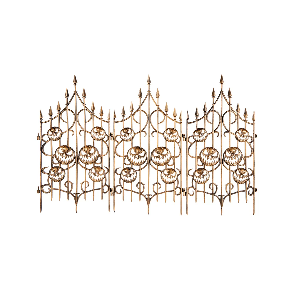 3 Ft Pumpkin Swirl Fence