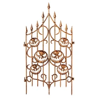 3 Ft Pumpkin Swirl Fence