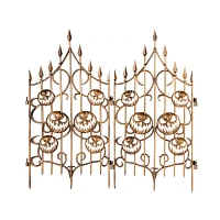 3 Ft Pumpkin Swirl Fence