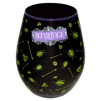 Bug Print Stemless Glass - Beetlejuice