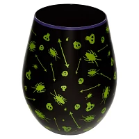 Bug Print Stemless Glass - Beetlejuice