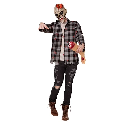 Adult Light-Up Undead Zombie Costume