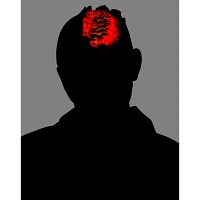 Adult Light-Up Undead Zombie Costume